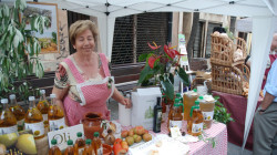 Oli i productes d'Olesa a la Fira. Foto: Jordi López Guevara (Tot Olesa Imatges)