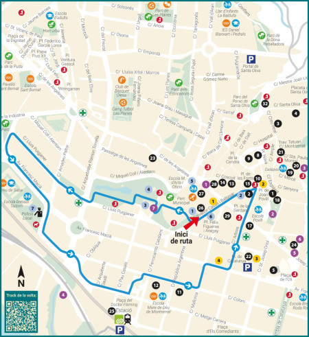 Mapa Volta 4-Els Closos